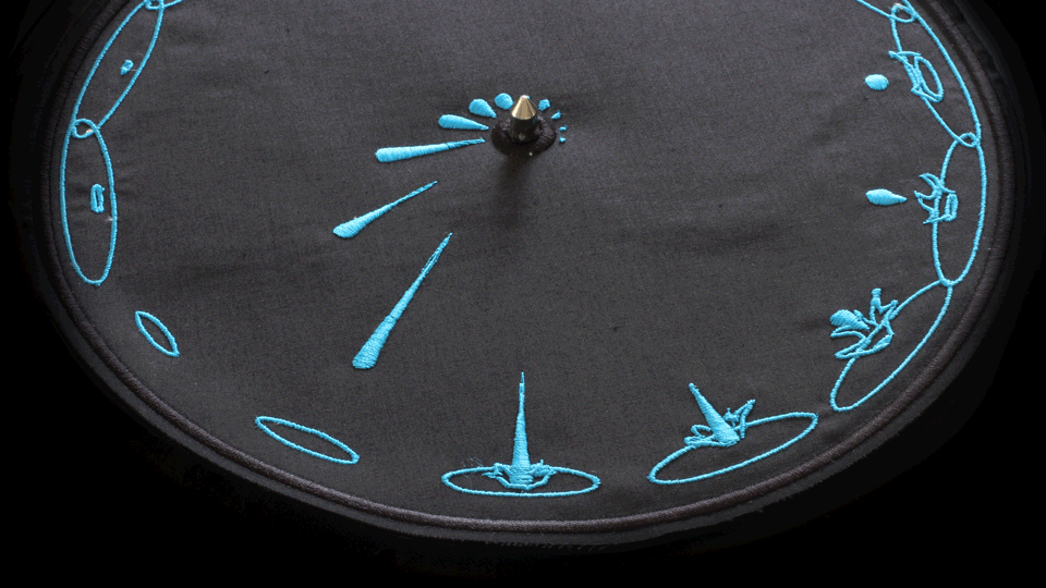 Zoetrope disc animation